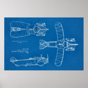 1935 Flygplatspatent för flygplansflyg, Teckning S Poster