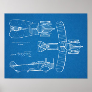 1935 Flygplatspatent för flygplansflyg, Teckning S Poster