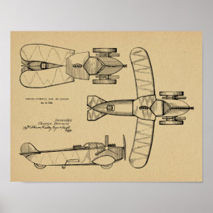 1935 Flygplatspatent för flygplansflyg, Teckning S Poster