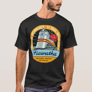1935 Hiawatha Railroad Tåg T Shirt