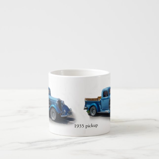 1935 Pickupa Lastbil espresso mugg Espressomugg (Framsidan)