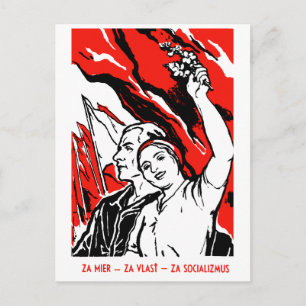 1935 Socialisternas Poster Vykort