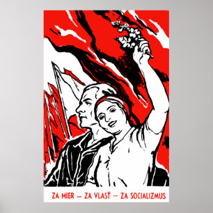1935 socialistiska affisch