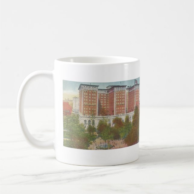1935 The Biltmore Hotel, Los Angeles, CA Kaffemugg (Vänster)