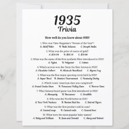 1935 Trivia-spel