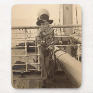 1935: Ungefär cowboy ombord Musmatta