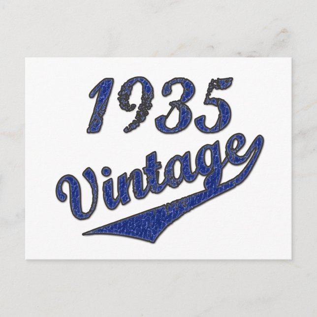 1935 Vintage Vykort (Framsida)