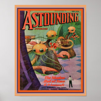 1936 Avundsande berättelser Sci-Fi Poster