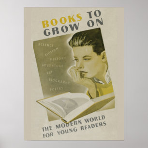 1936 Barns Bok-vecka Poster
