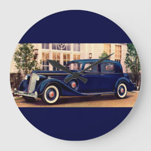 1936 blått Packard Stor Klocka