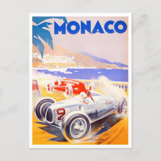 1936 Monaco-tävla för storprisutdelning (Prix vint Vykort
