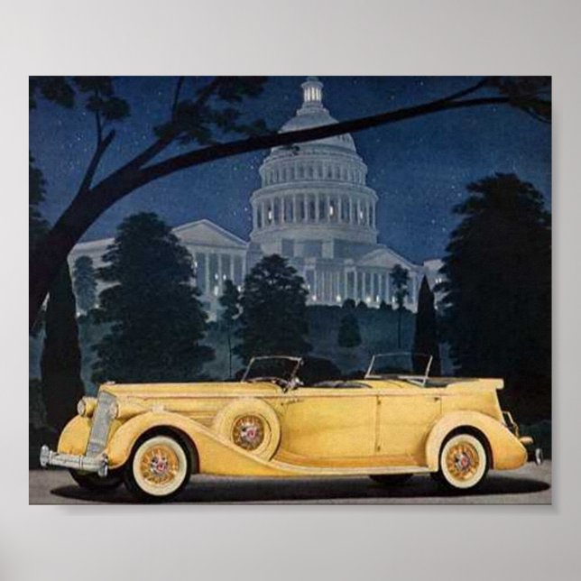 1936 Packard Poster (Framsidan)