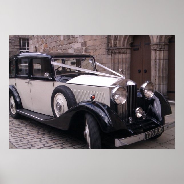1936 Rolls Royce 20/25 Poster (Framsidan)