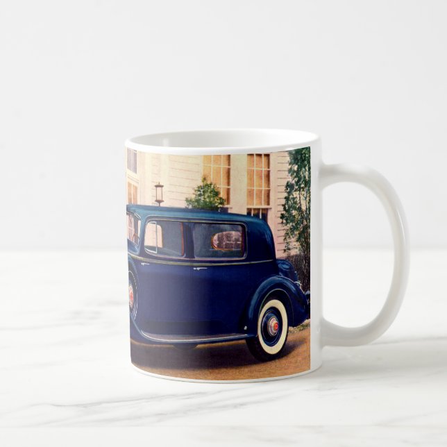 1936 Sedan för blåttPackard tolv klubb Kaffemugg (Höger)
