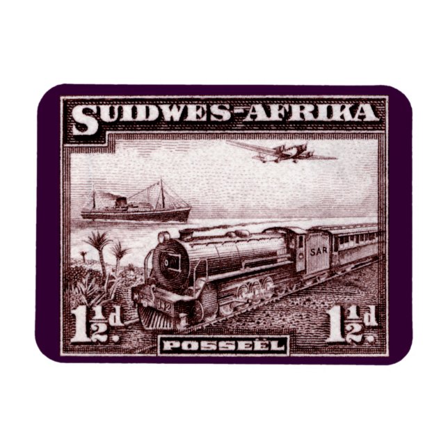 1937 Afrikan SydVästern Magnet (Horisontell)