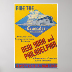 1937 års Poster för järnvägskorsare i Tåg