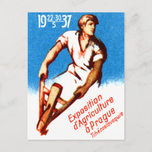 1937 års Prag-Poster Vykort