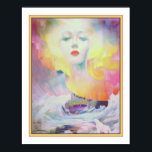 1937 "Aurora Borealis" Art Deco Poster<br><div class="desc">1937,  Art Deco print "Aurora Borealis" av Henry Clive.</div>
