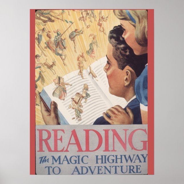 1937 Barns Bok-vecka Poster (Framsidan)