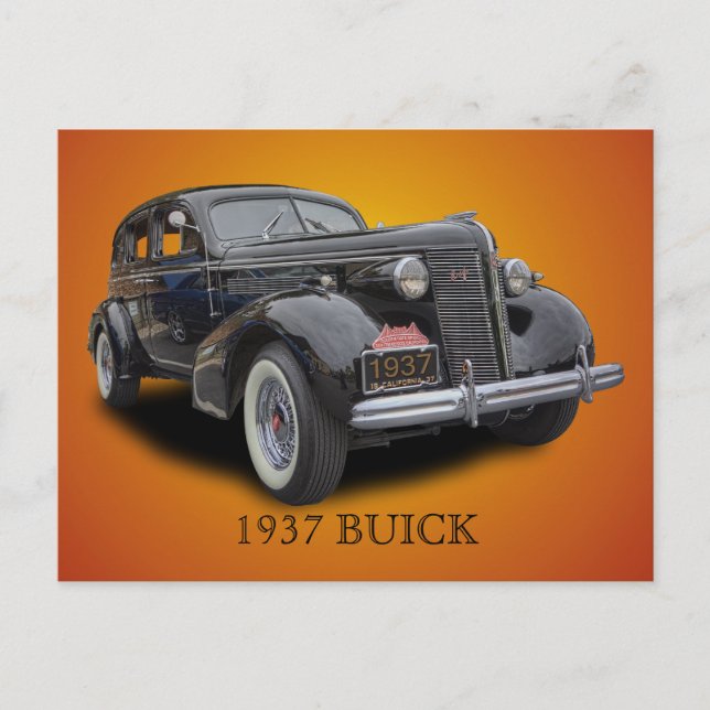 1937 BUICK VYKORT (Framsida)