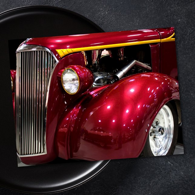 1937 Chevrolet Classic Pickupa Lastbil Vykort (Skapare uppladdad)