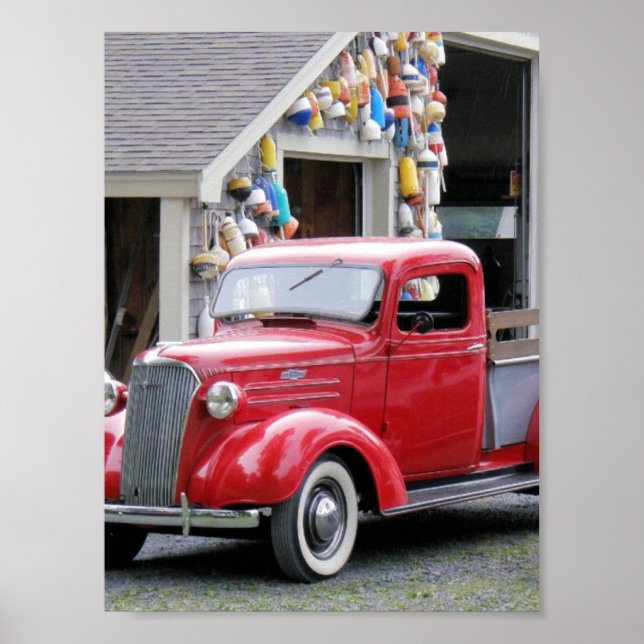 1937 Chevy Pickup Poster (Framsidan)