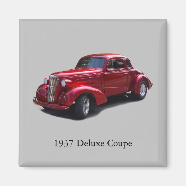 1937 Deluxe Coupe-magnet Magnet (Framsidan)