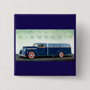 1937 Diamant T Blue lastbil Knapp