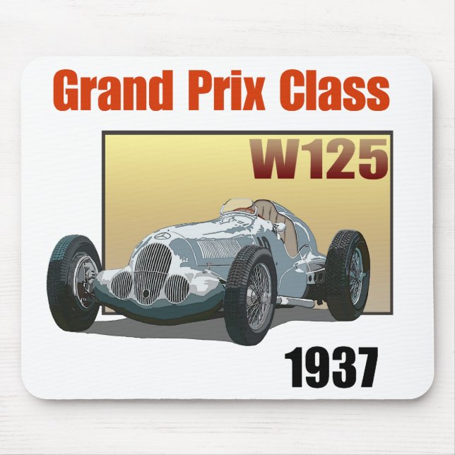 1937 Grand Prix Class W125 Musmatta (Framsidan)