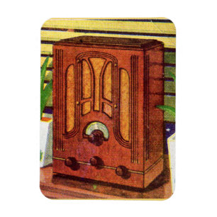 1937 katedralradio magnet