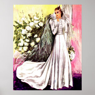 1938 bröllop poster