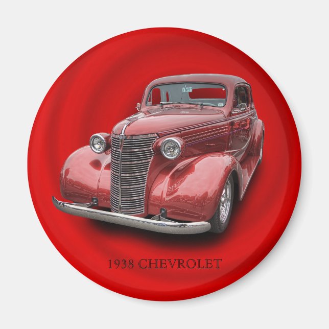 1938 CHEVROLET MAGNET (Framsidan)