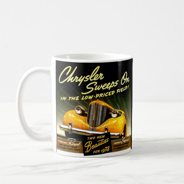 1938 Chrysler Sweeps on Kaffemugg (Vänster)