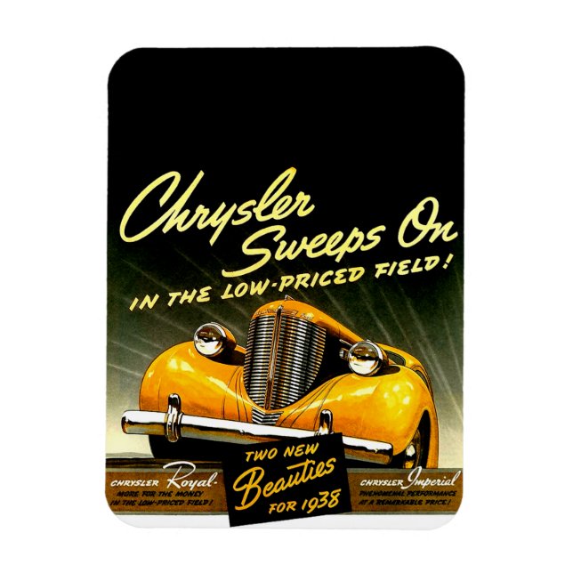 1938 Chrysler Sweeps on Magnet (Vertikal)