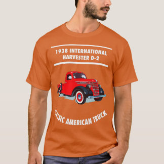 1938 Internationell Harvester D2 Amerikanska Lastb T Shirt