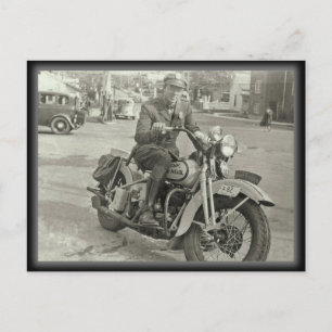 1938 Tennessee Highway Patrol Vykort