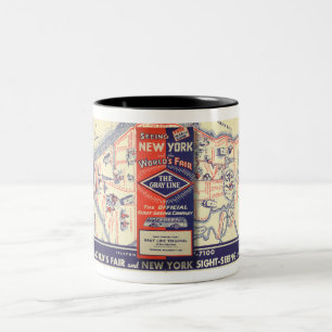 1939-40 NYA YORK WORLD FAIR BROCHURE Coffee Mugg