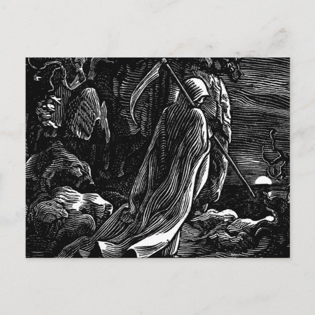 1939 års circa Santa Muerte (Mexikanska grimregiss Vykort (Framsida)