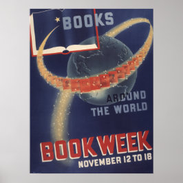 1939 Barns Bok-vecka Poster