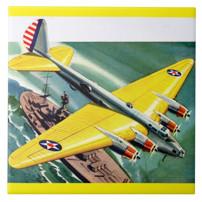 1939 Boeing 915 Kakelplatta (Framsidan)