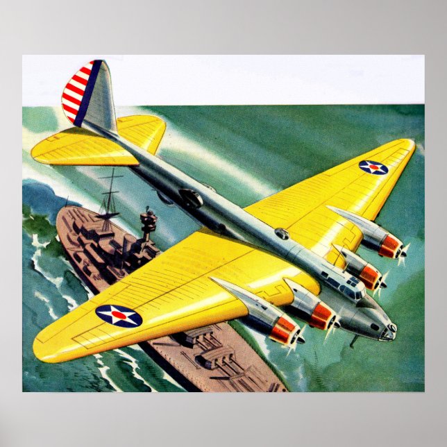 1939 Boeing 915 Poster (Framsidan)