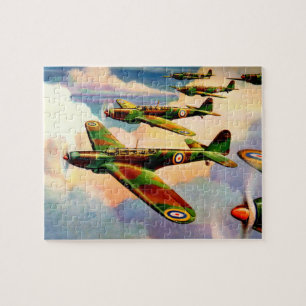 1939 brittiska Fairey yngre medelbombplan Pussel
