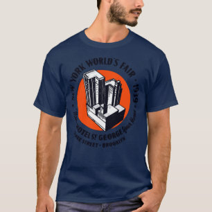 1939 Hotel St George Brooklyn New York T Shirt