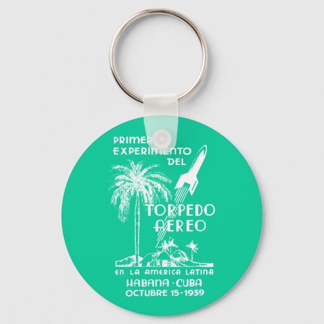 1939 Kubansk Rocket Mail Nyckelring (Framsida)