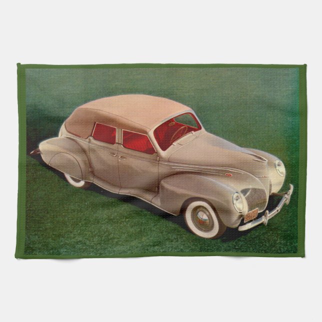 1939 Lincoln Zephyr Kökshandduk (Horisontell)