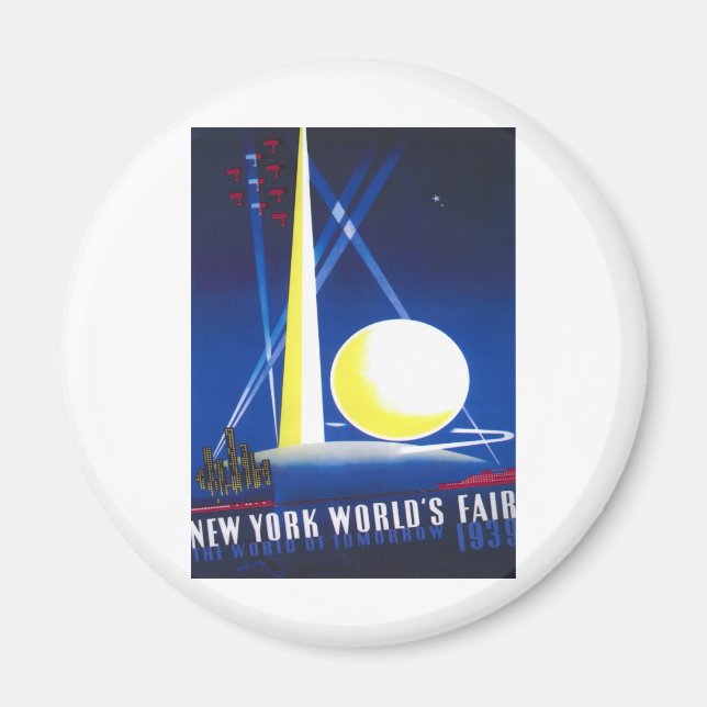 1939 New York World Fair Magnet (Framsidan)
