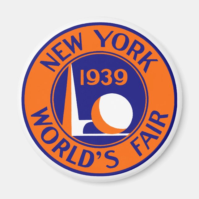 1939 New York World's Fair Magnet (Framsidan)
