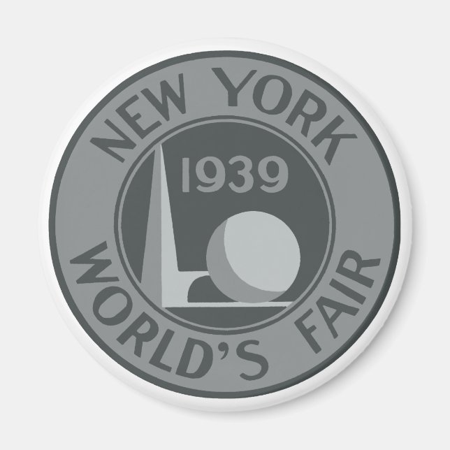 1939 New York World's Fair Magnet (Framsidan)