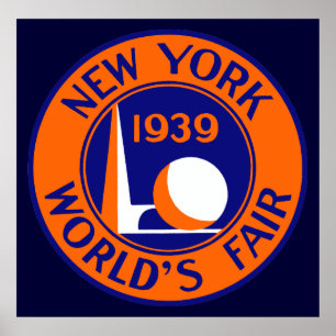 1939 New York World's Fair Poster