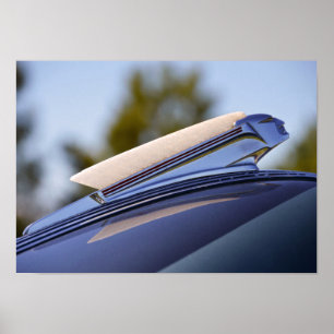 1939 Pontiac Sedan Huva Ornament Poster